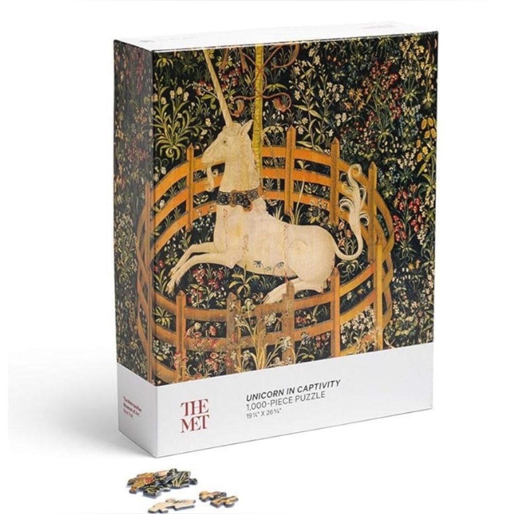NEW The Metropolitan Museum of Art Unicorn in Captivity Jigsaw Puzzle 1000 Pcs